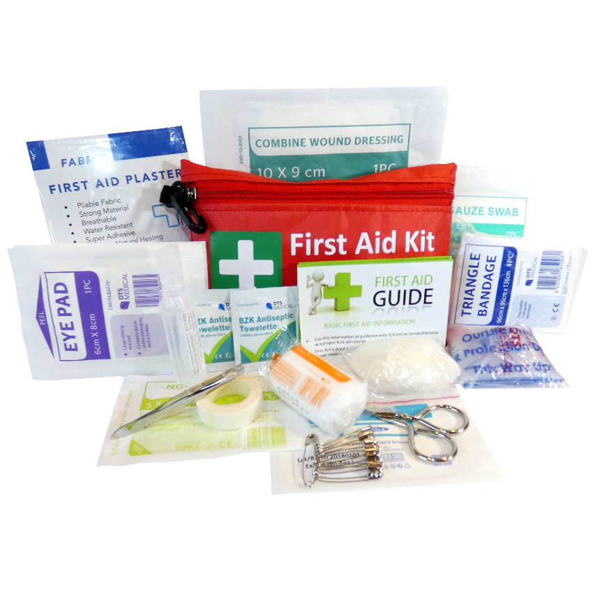 Compact Lone Worker Envelope Soft Pack First Aid Kit
