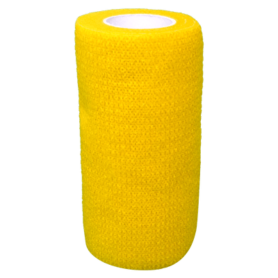 Yellow Cohesive Bandages (Various Sizes)
