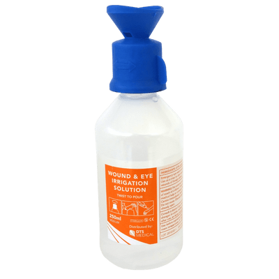 Saline Eye & Wound Wash Bottle with Cap