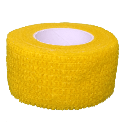 Yellow Cohesive Bandages (Various Sizes)