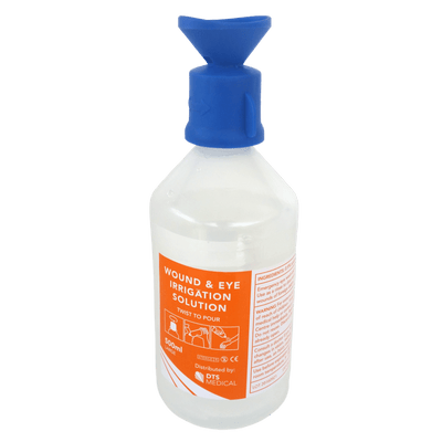 Saline Eye & Wound Wash Bottle with Cap