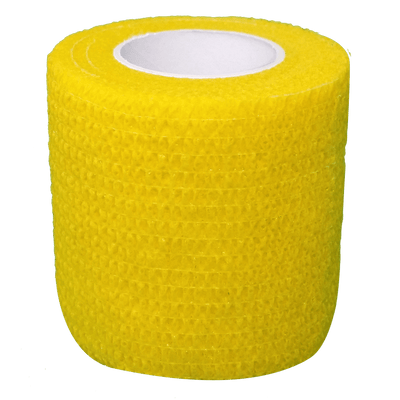 Yellow Cohesive Bandages (Various Sizes)