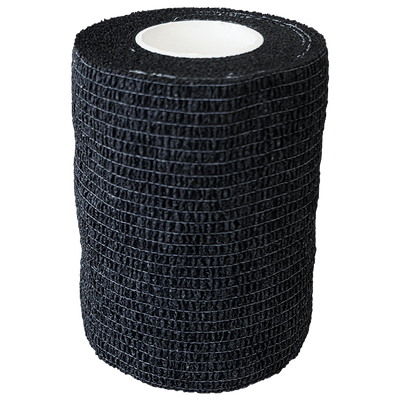 Black Cohesive Bandages (Various Sizes)