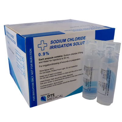 Saline Irrigation Solutions Ampoule Single