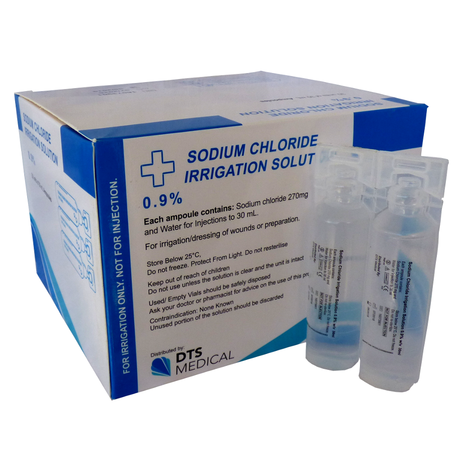 Saline Irrigation Solutions Ampoule Single