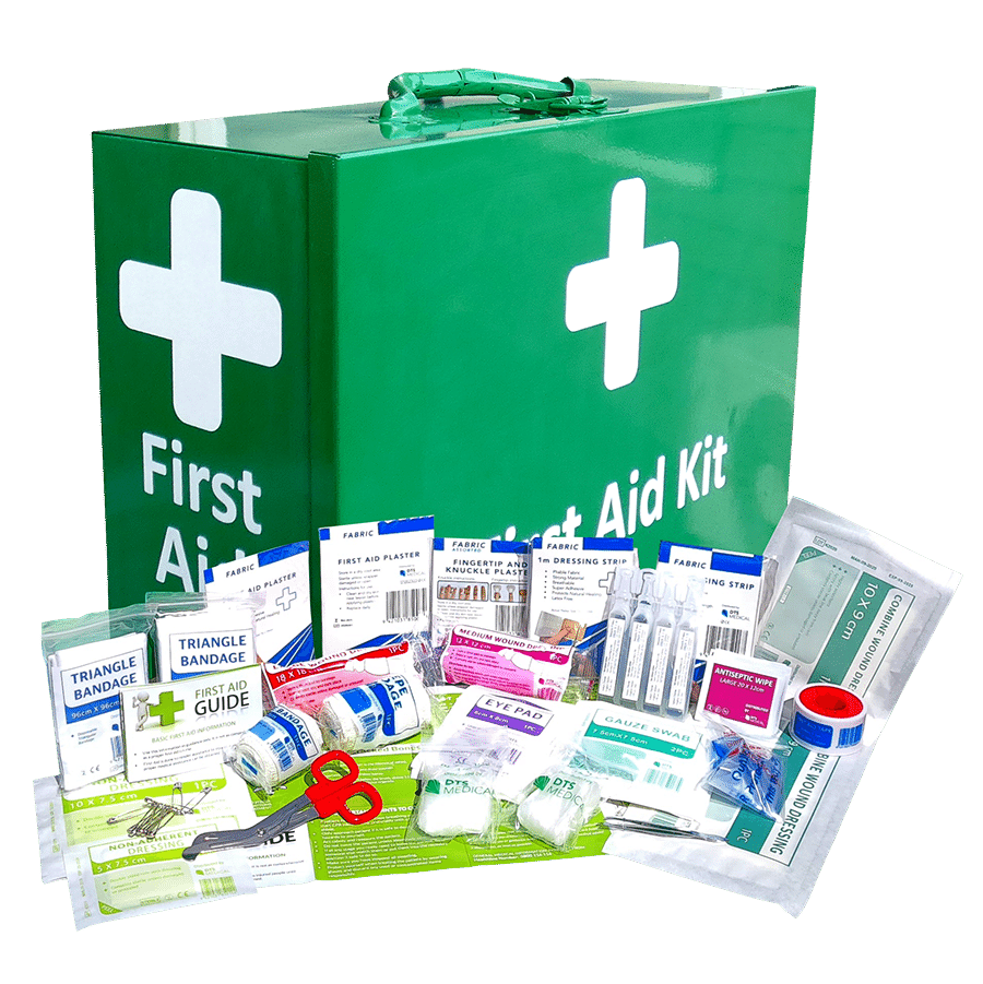 Workplace 1-50 Metal Wall Mountable Landscape First Aid Kit