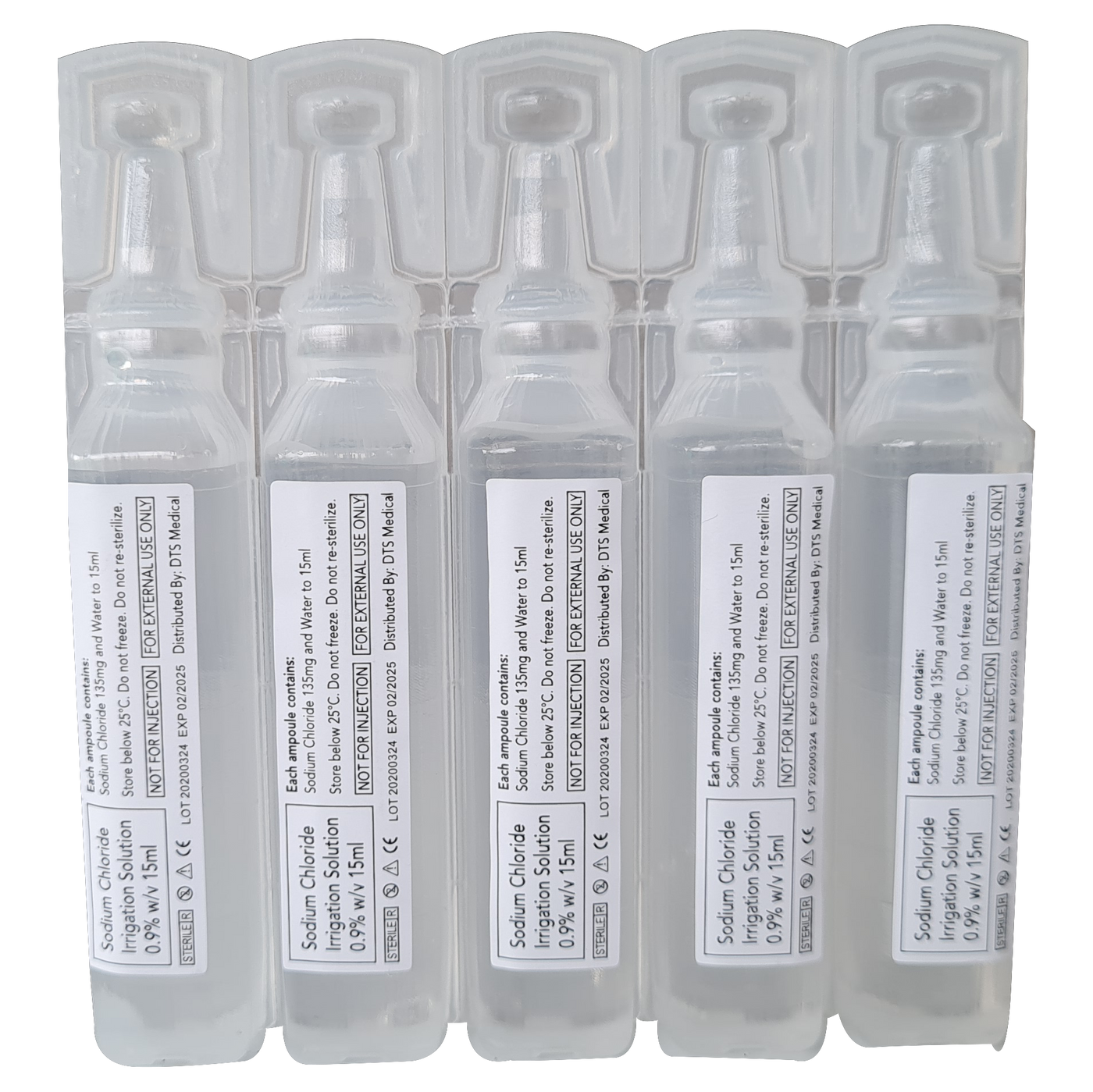 Saline Irrigation Solutions Ampoule Single